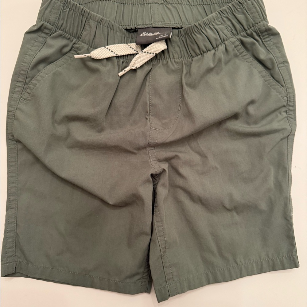 Eddie Bauer Olive Drawstring Shorts